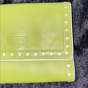 Coach wallet and change purse set